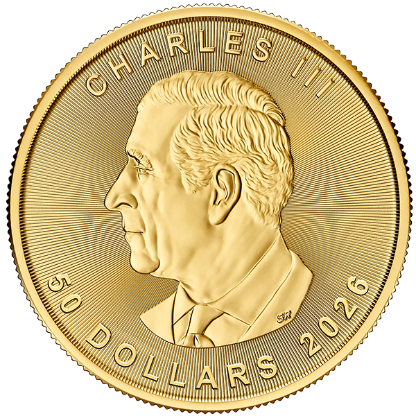 Canadian Gold Maple Leaf Back