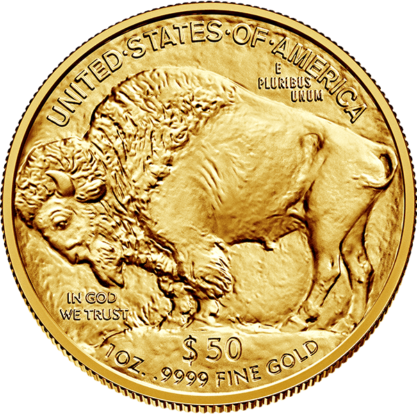 Gold American Buffalo  2023 Front