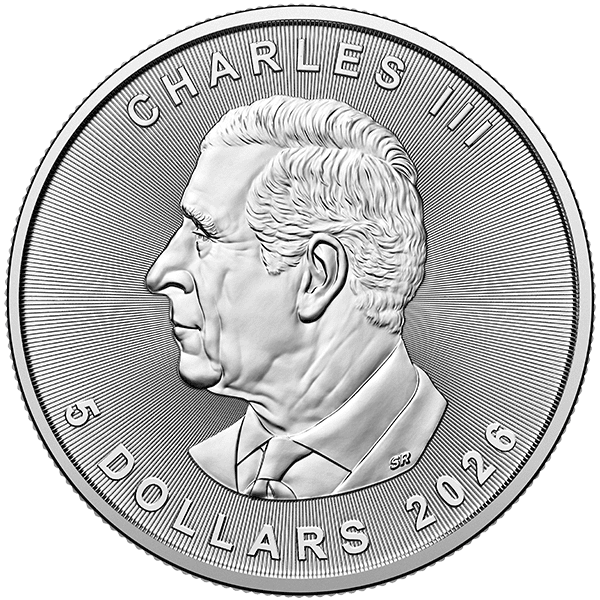 Canadian Silver Maple Leaf 2026 Back