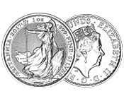 2017 Silver British Britannia