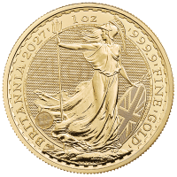 Royal Mint Britannia 2027 Gold, 1 oz Reverse