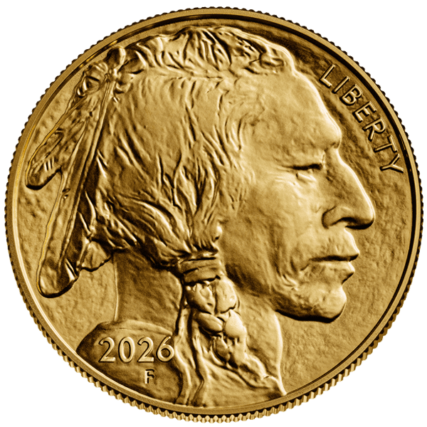 Gold American Buffalo  2026 Back