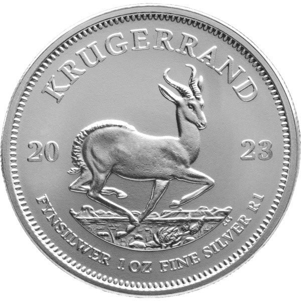 Silver Bullion Krugerrand Front