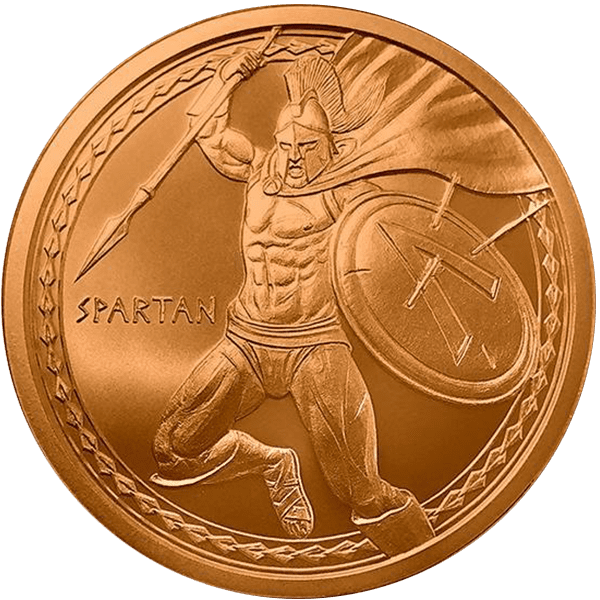 Spartan Warrior Copper Back