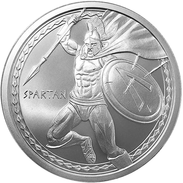 Spartan Warrior Silver Back