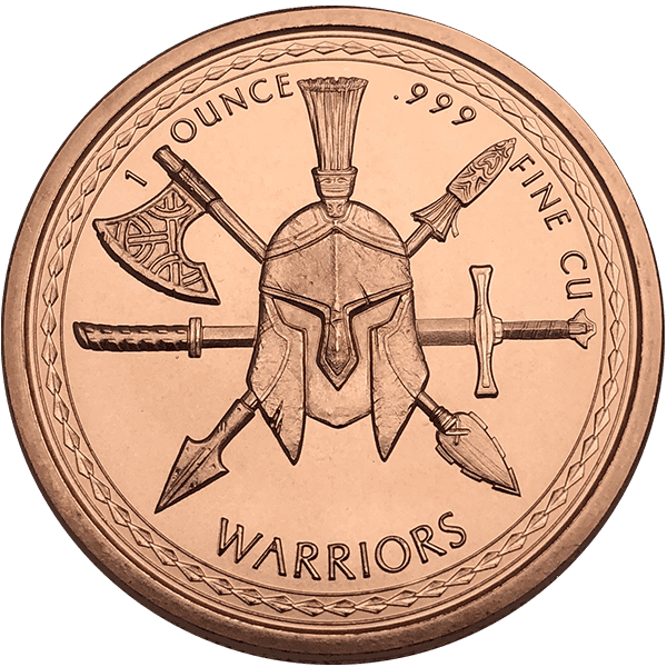 Aztec Warrior Copper Back