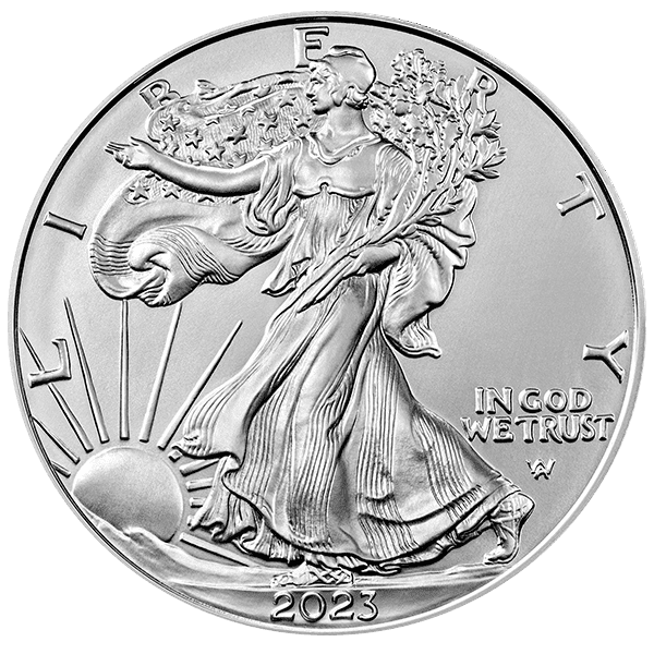 Silver American Eagle 2023 Front