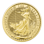 Royal Mint Gold Britannia 2023 Reverse