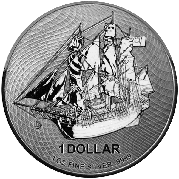 Cook Islands Bounty Silver Front