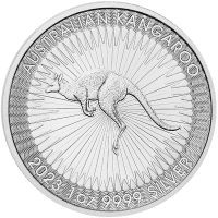 Perth Silver Kangaroo 2023 Reverse