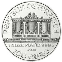 Austrian Platinum Philharmonic 2024 Obverse