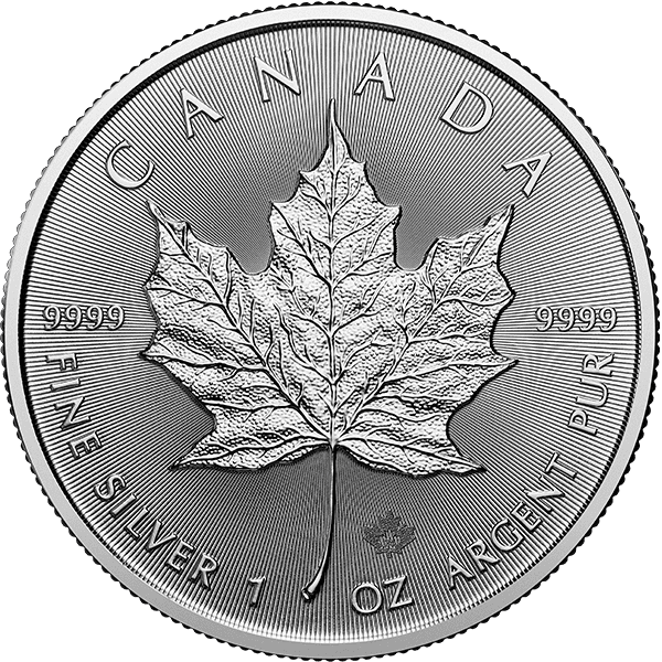 Canadian Silver Maple Leaf 2024 Front