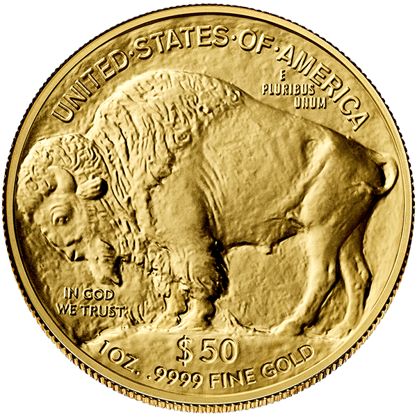 Gold American Buffalo  2024 Front