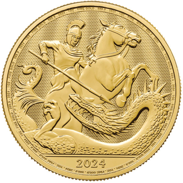 St. George and the Dragon – Gold Front