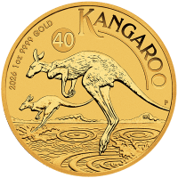 Perth Mint 2026 Gold Kangaroo Reverse