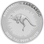 Perth Mint 2026 Silver Kangaroo Reverse
